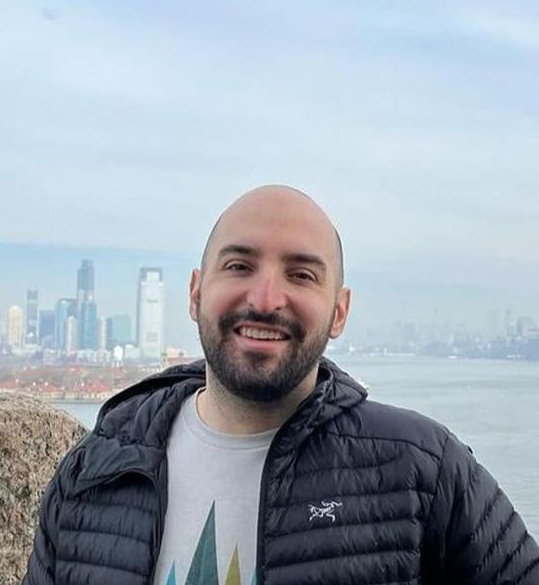 A selfie of me in NYC just before I left the US.